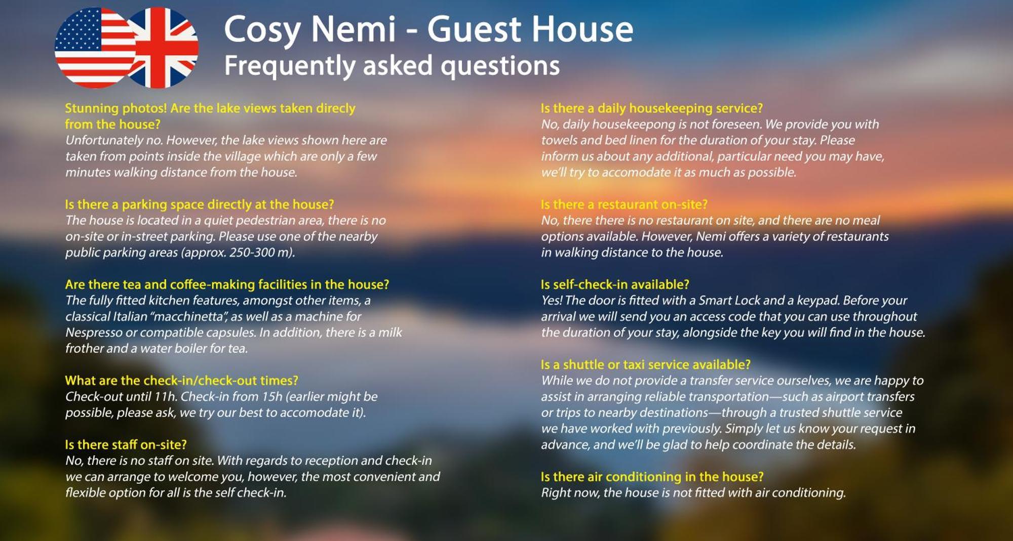 Cosy Nemi - Guest House Экстерьер фото