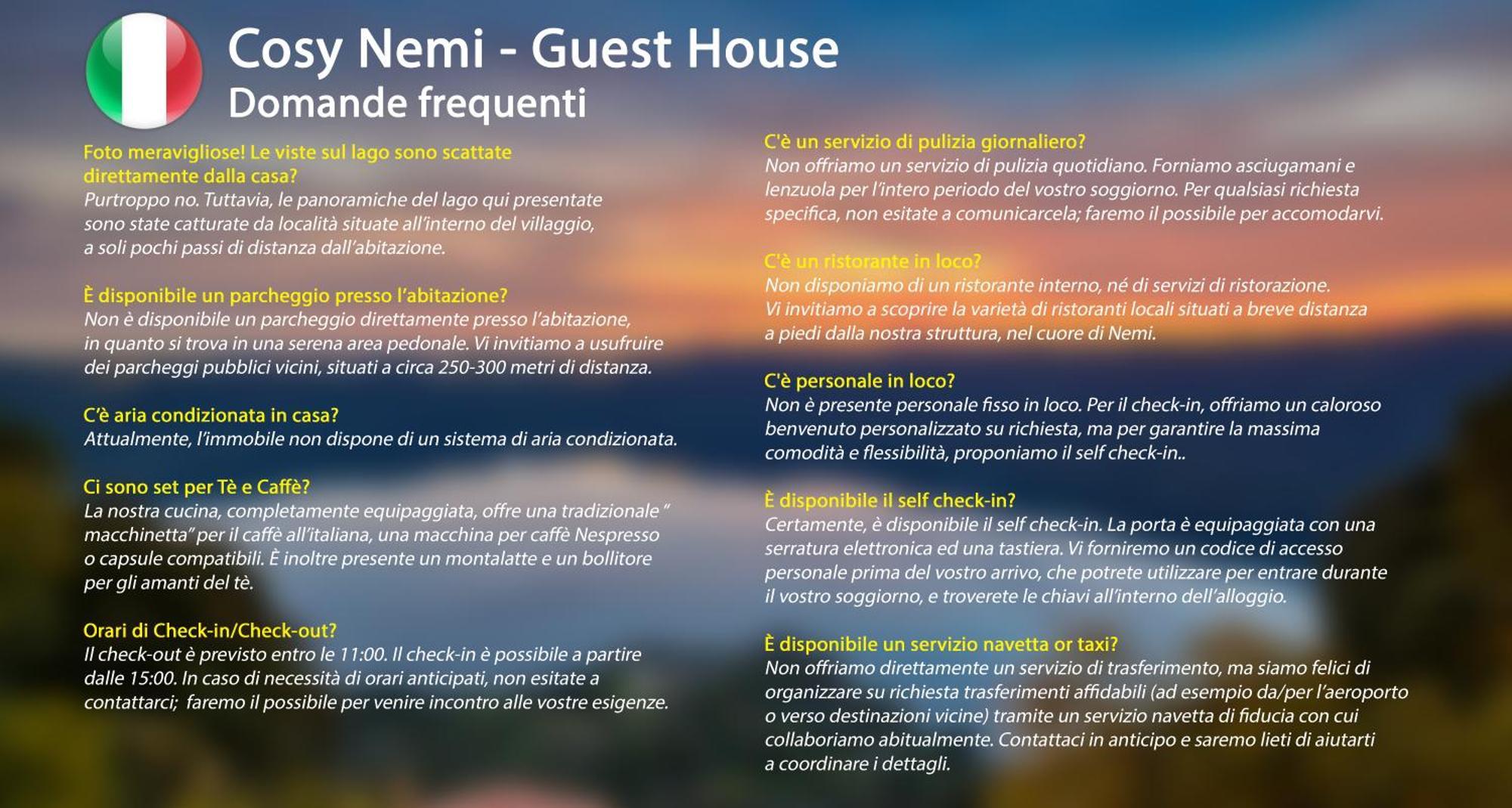 Cosy Nemi - Guest House Экстерьер фото
